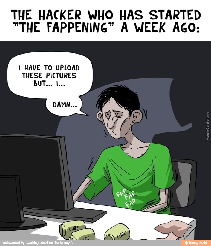 The hacker who has started "The fappening" a week ago: I have to ...