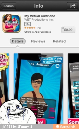 Search Info QR
My Virtual Girlfriend
Details) Reviews