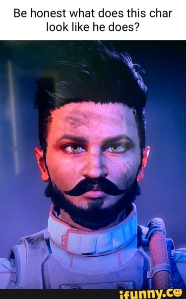 Be honest what does this char look like he does ifunny