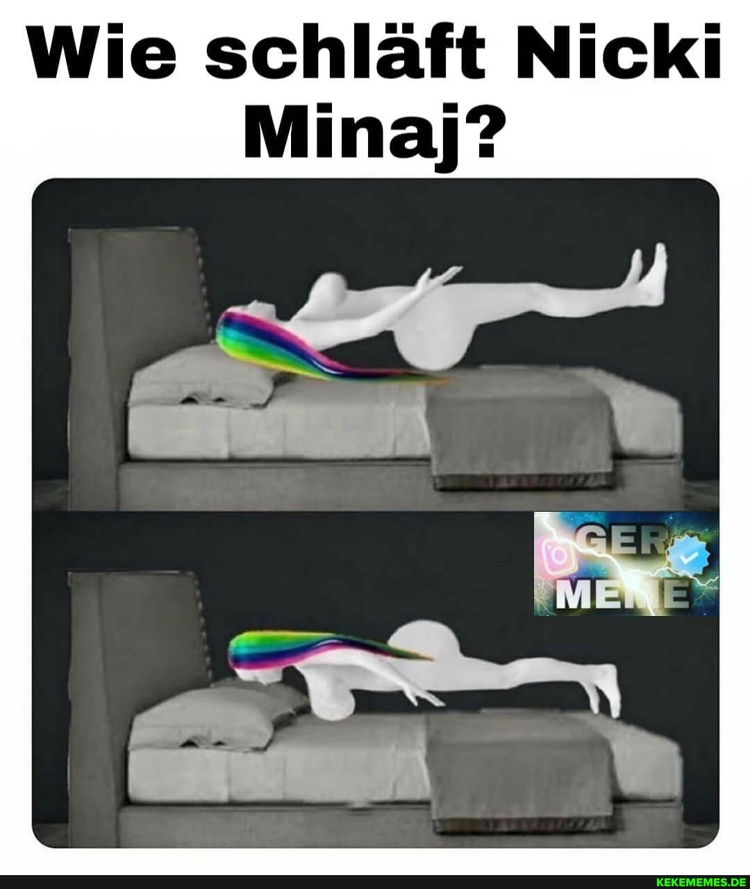 Wie schläft Nicki