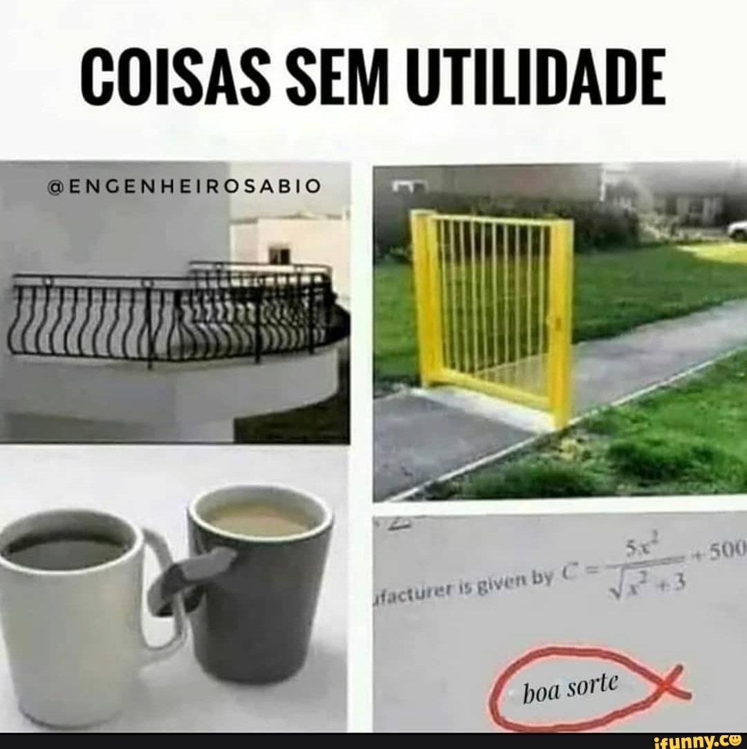 COISAS SEM UTILIDADE