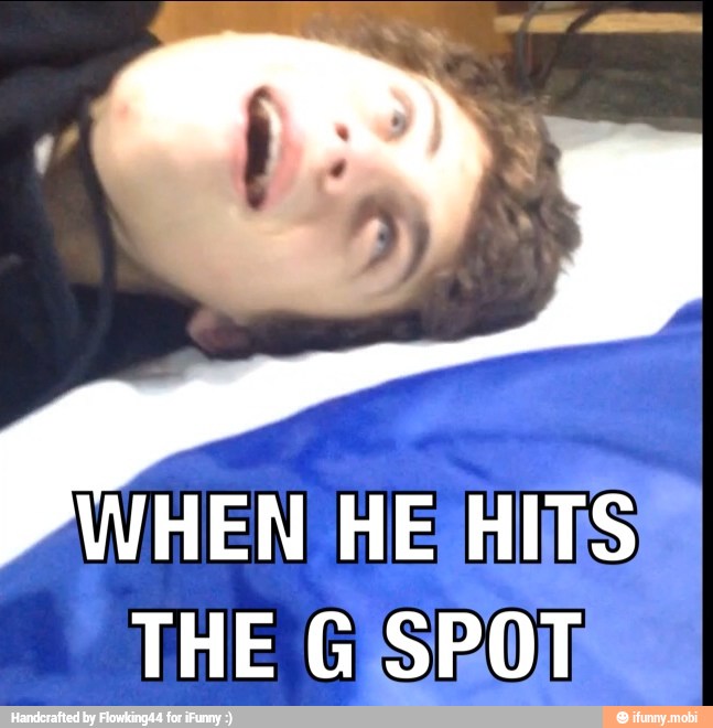 WHEN HE/ HITS
THE GiSPOTS