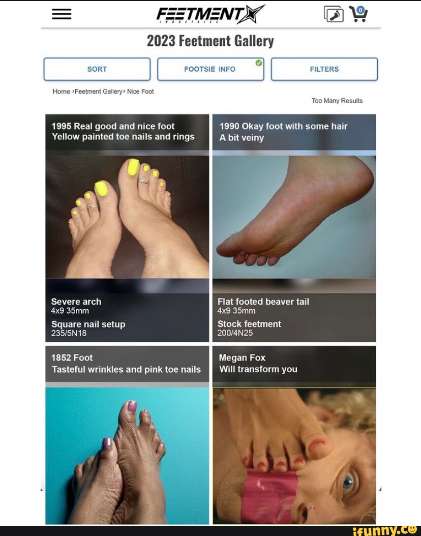 2023 Feetment Gallery SORT FOOTSIE INFO FILTERS. Too Many Results Home >Feetment Gallery> Nice