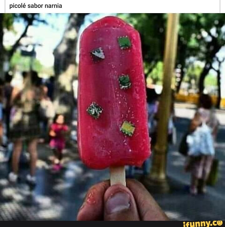 picolé sabor narnia