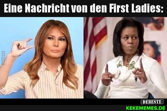 Eine Nachricht von den First Ladies:
