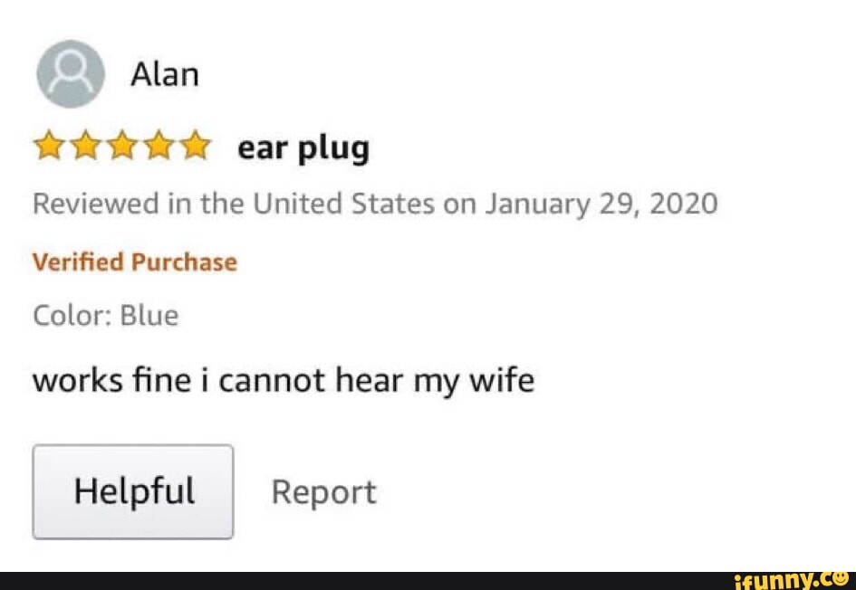 Alan ear plug Reviewed in the United States on January 29, 2020 ...