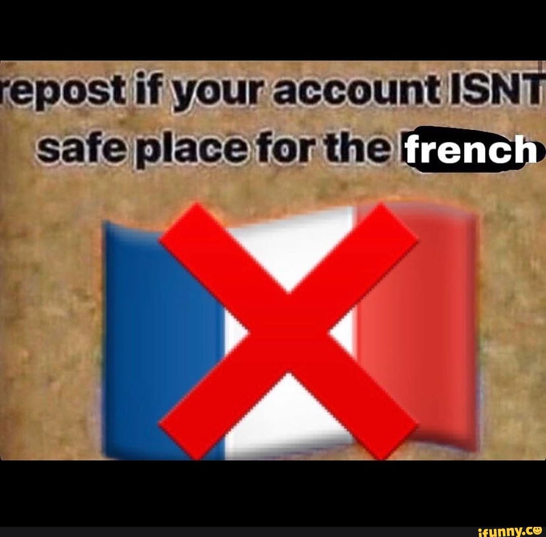 repost if your account ISNT safe place for the