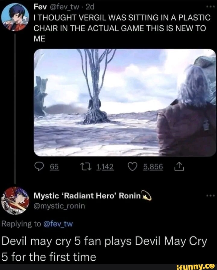 I am the chair that is approaching : r/DevilMayCry