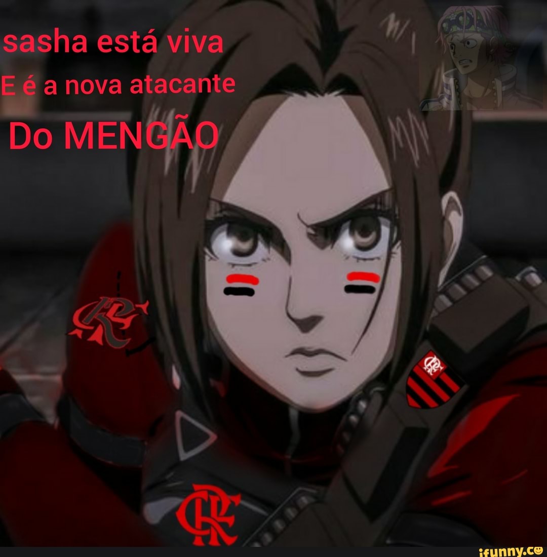 sasha está viva a nova atacante
Do MENGÃO
Dal