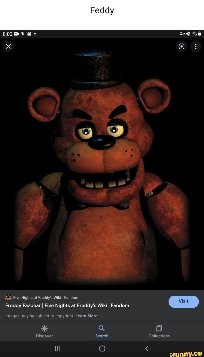 Fedly Five Nights at Freddy's Wiki - Fandom Freddy Fazbear I Five ...