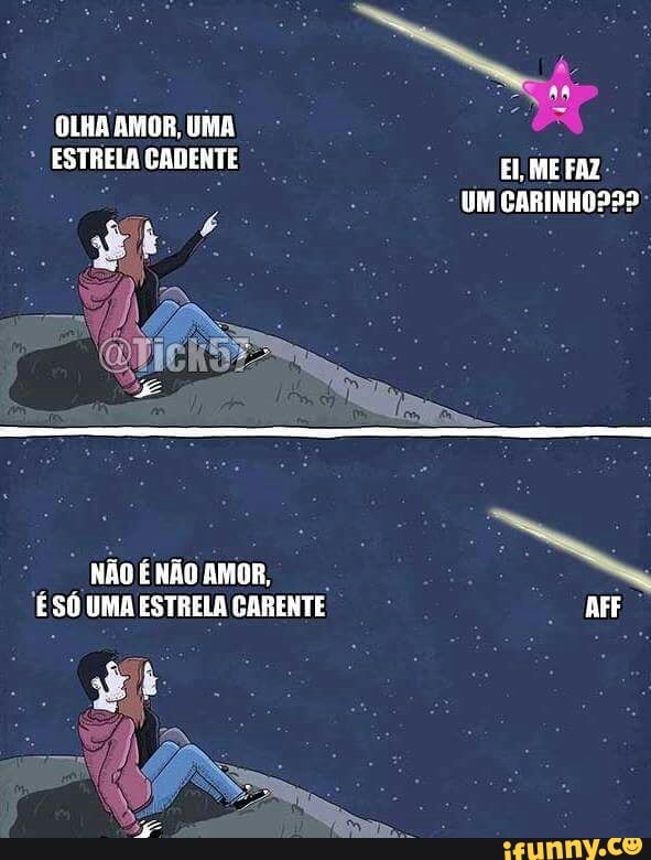 'É SÓ UMA ESTRELA CARENTE AFF
