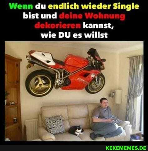Wenn du endlich wieder Single bist und Wohnung dekorieren kannst, wie DU es willst