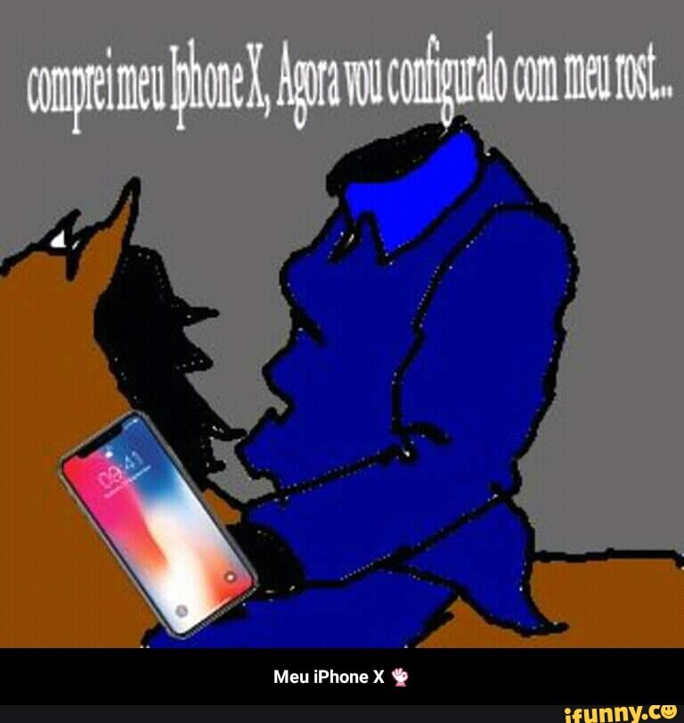 Meu iPhone X 👌