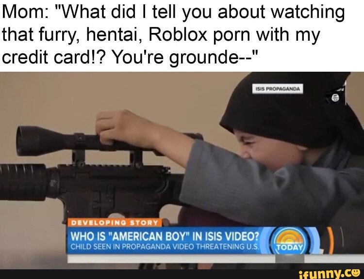 Roblox Credit Card Meme