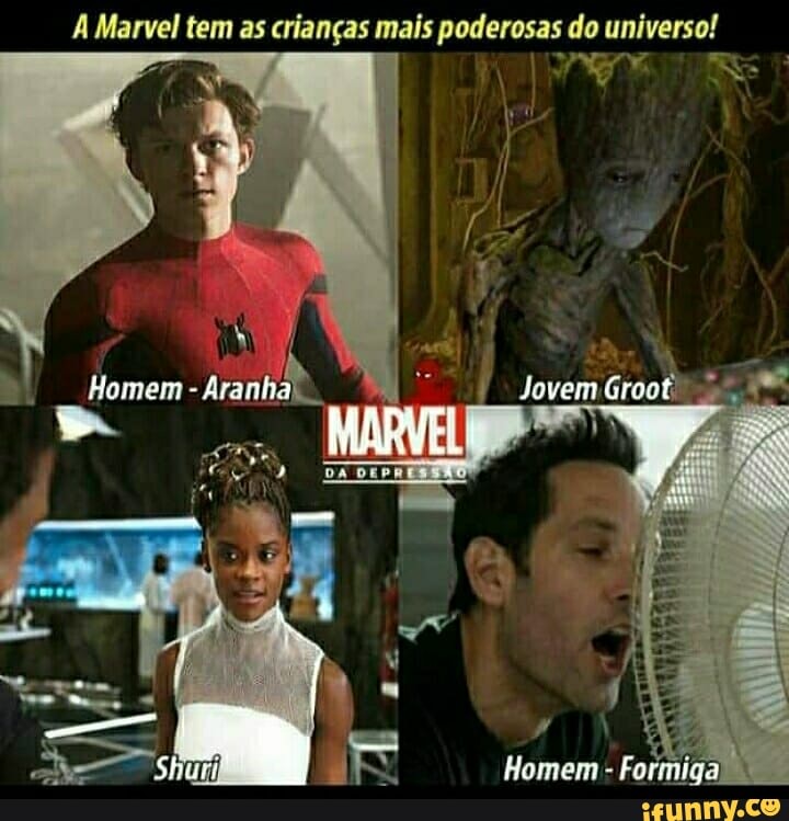 A Marvel tem as crianças mais poderosas do universo!
NENE RS I: