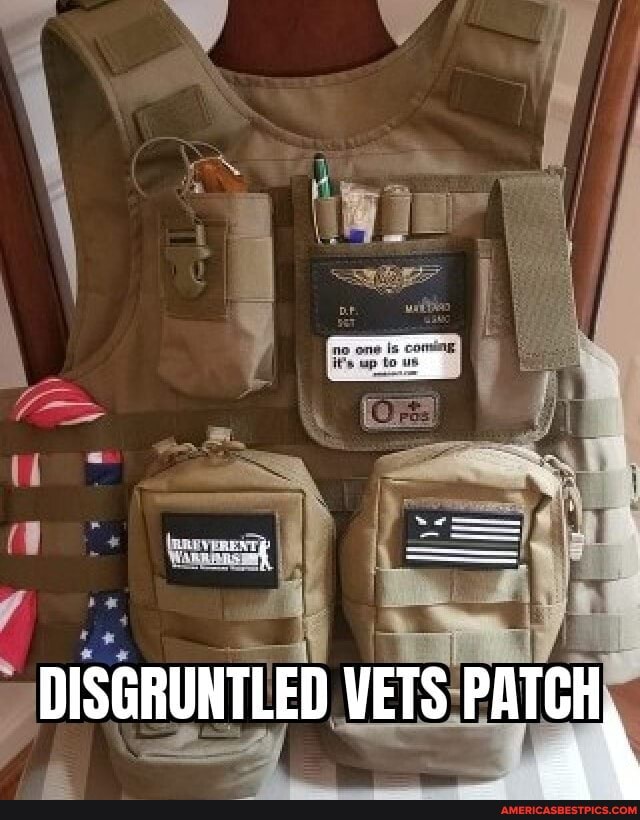 DISGRUNTLED VETS PATCH at