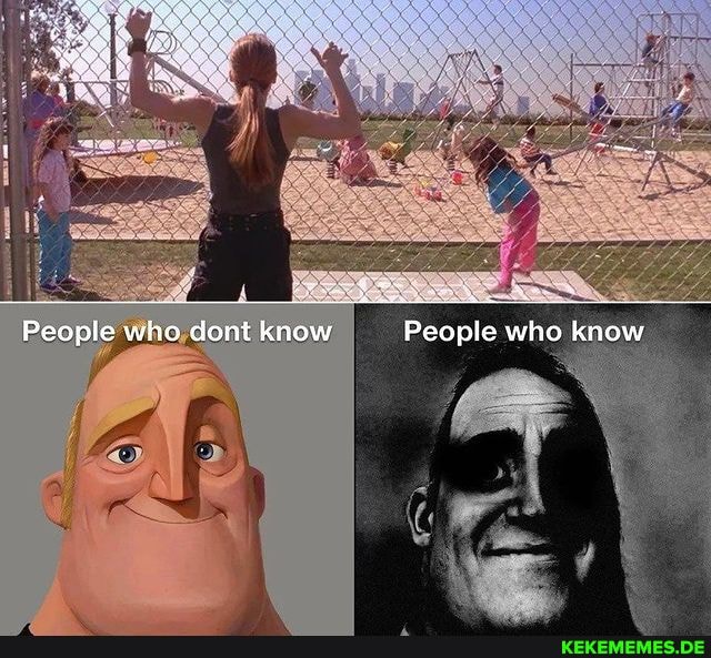 People who dont know People who know