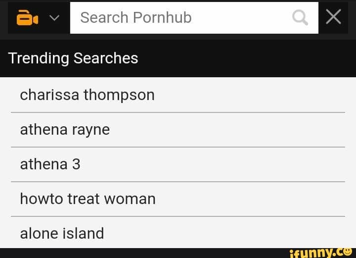 ifunny.co Ã. v Search Pornhub X Trending Searches charissa thompson at.