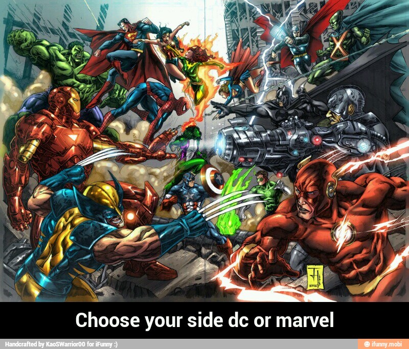 Choose your side dc or marvel - Choose your side dc or marvel
