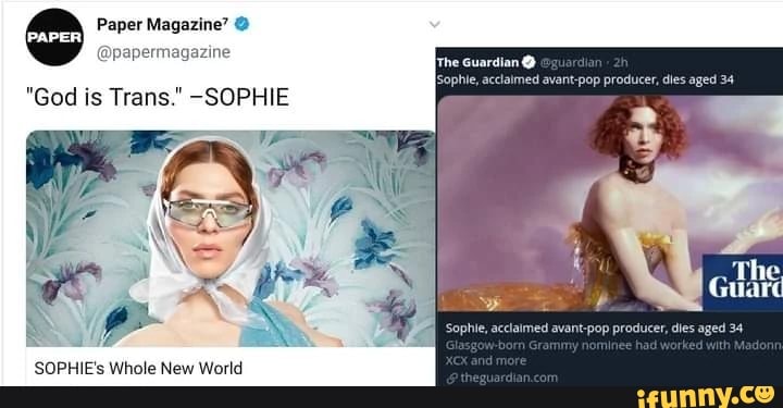 SOPHIE's Whole New World - PAPER Magazine