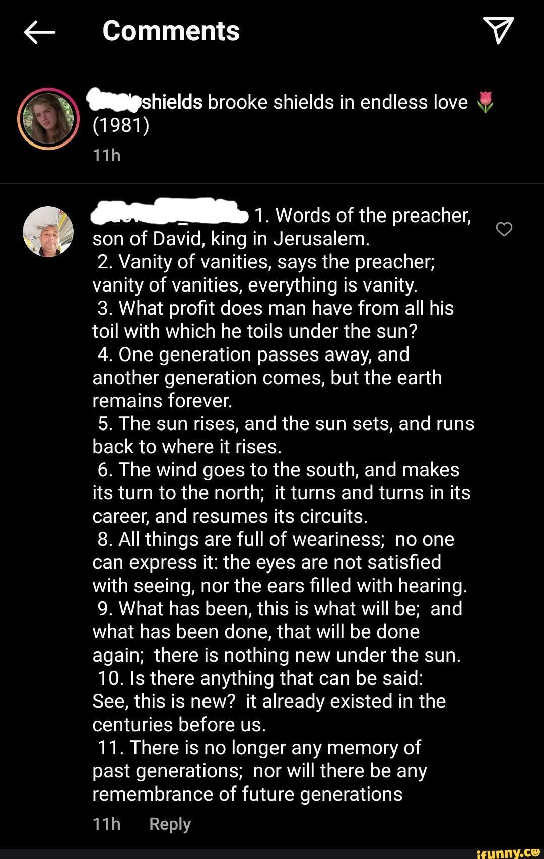 Comments brooke shields in endless love Y (1981) 1. Words of the