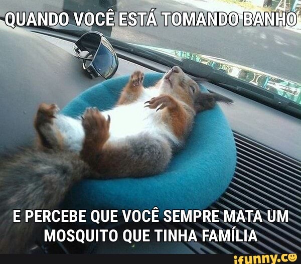 E PERCEBE QUE VOCE
TONA
MOSQUITO QUE TINHA FAMÍLI