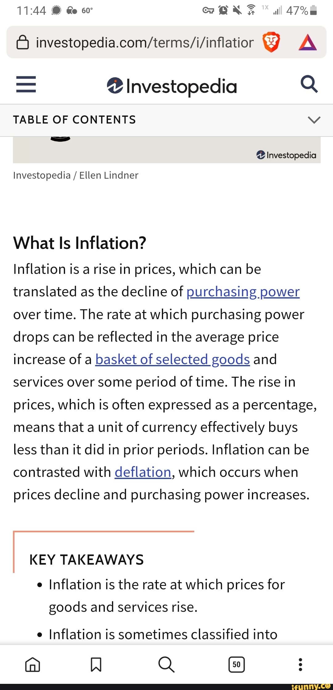 47 Investopedia Investopedia TABLE OF CONTENTS Investopedia / Ellen