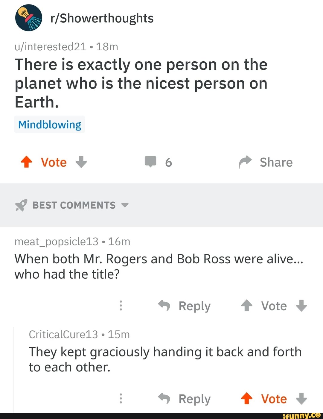There is exactly one person on the who is the