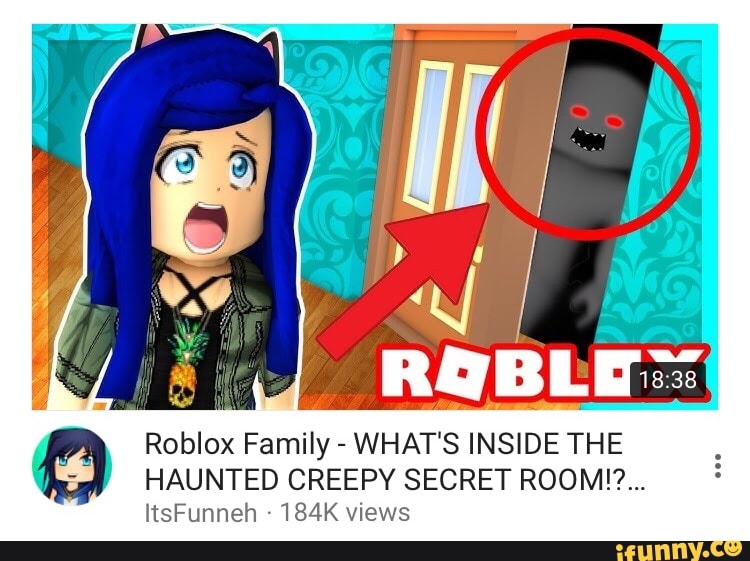 Rhblees Roblox Family What S Inside The Haunted Creepy Secret