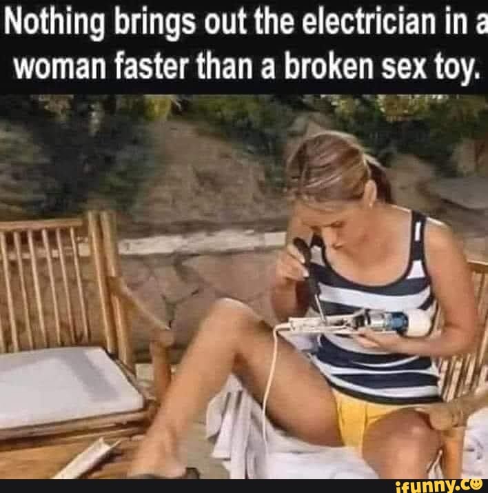 genshin impact sex dolls Nothing brings out the electrician in woman faster than a broken sex toy