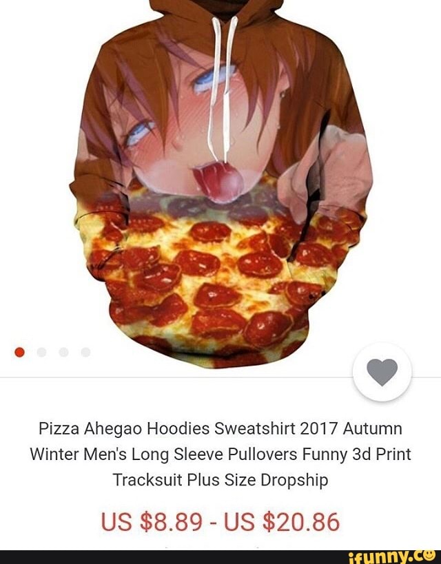 pizza ahegao shirt