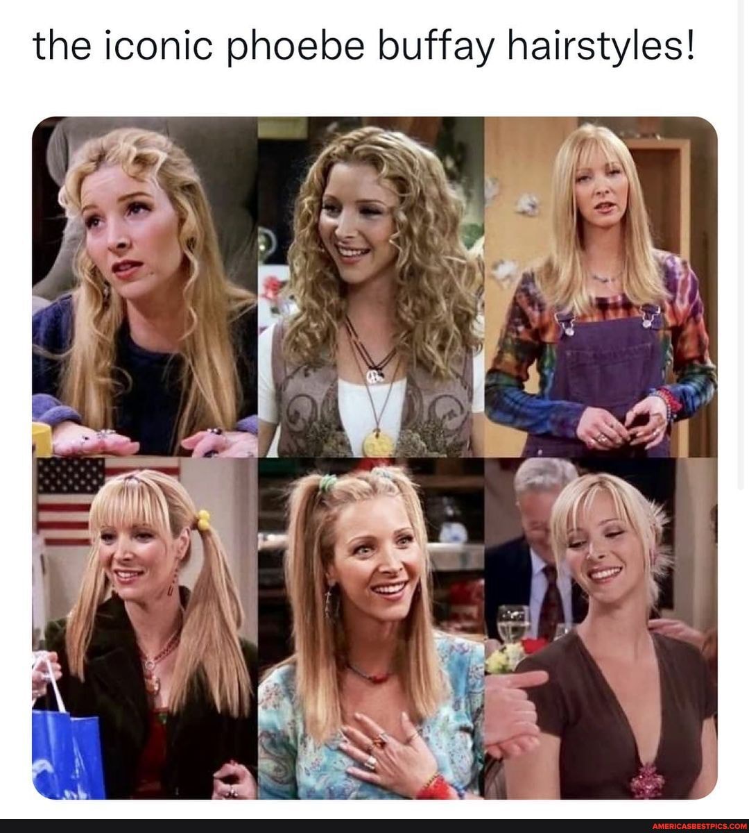 20 iconic Friends hairstyles  Rachel Monica Phoebe hair