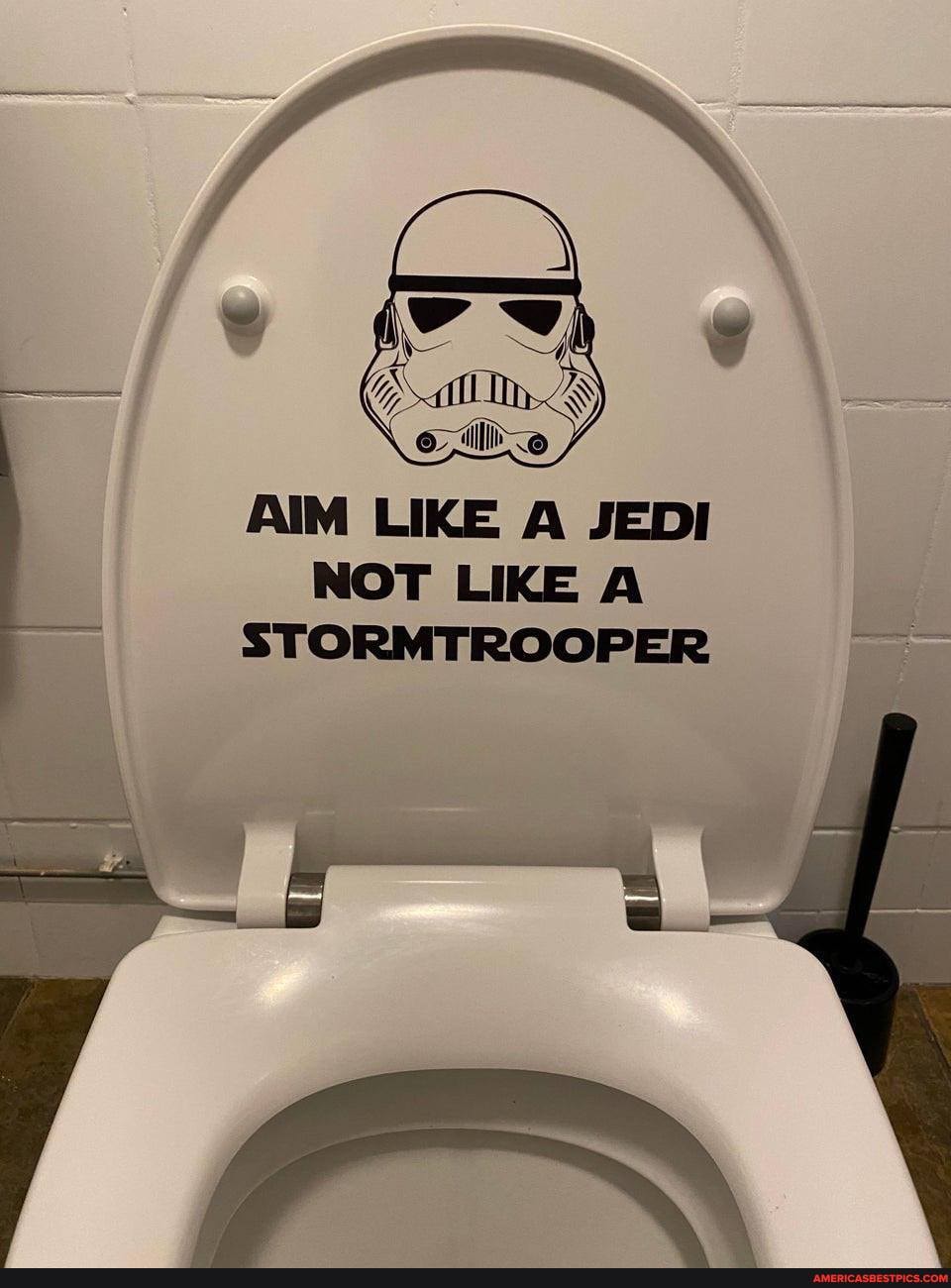 AIM LIKE A JEDI NOT LIKE A
STORMTROOPER