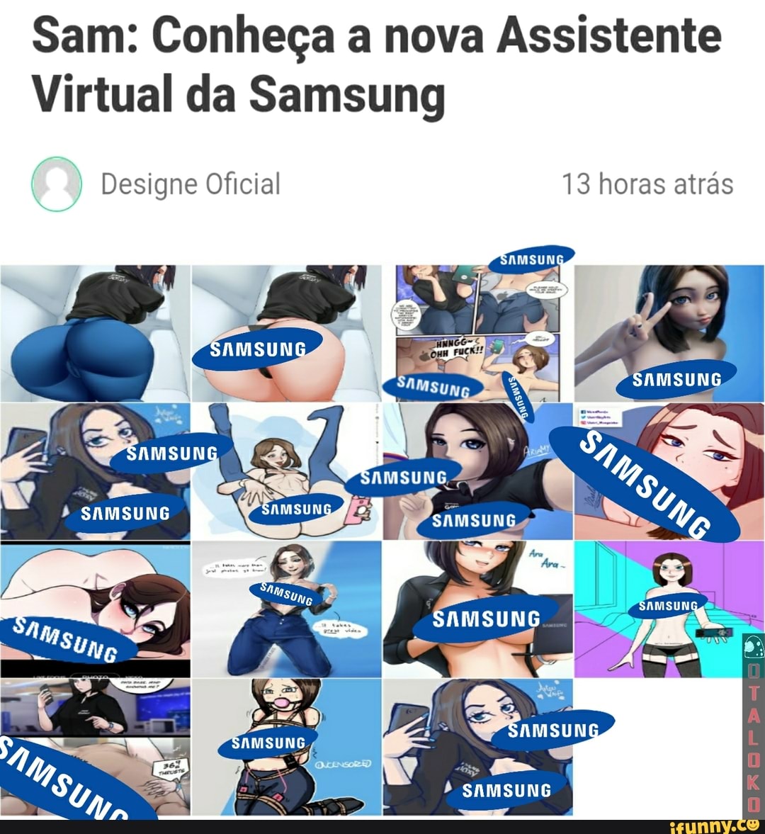 Sam Conheca A Nova Assistente Virtual Da Samsung Designe Oficial 13 Horas Atras Samsung