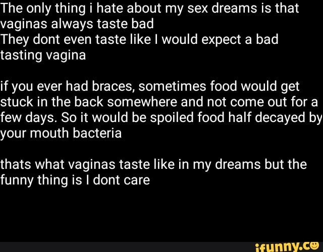 What Does Vagina Taste Like