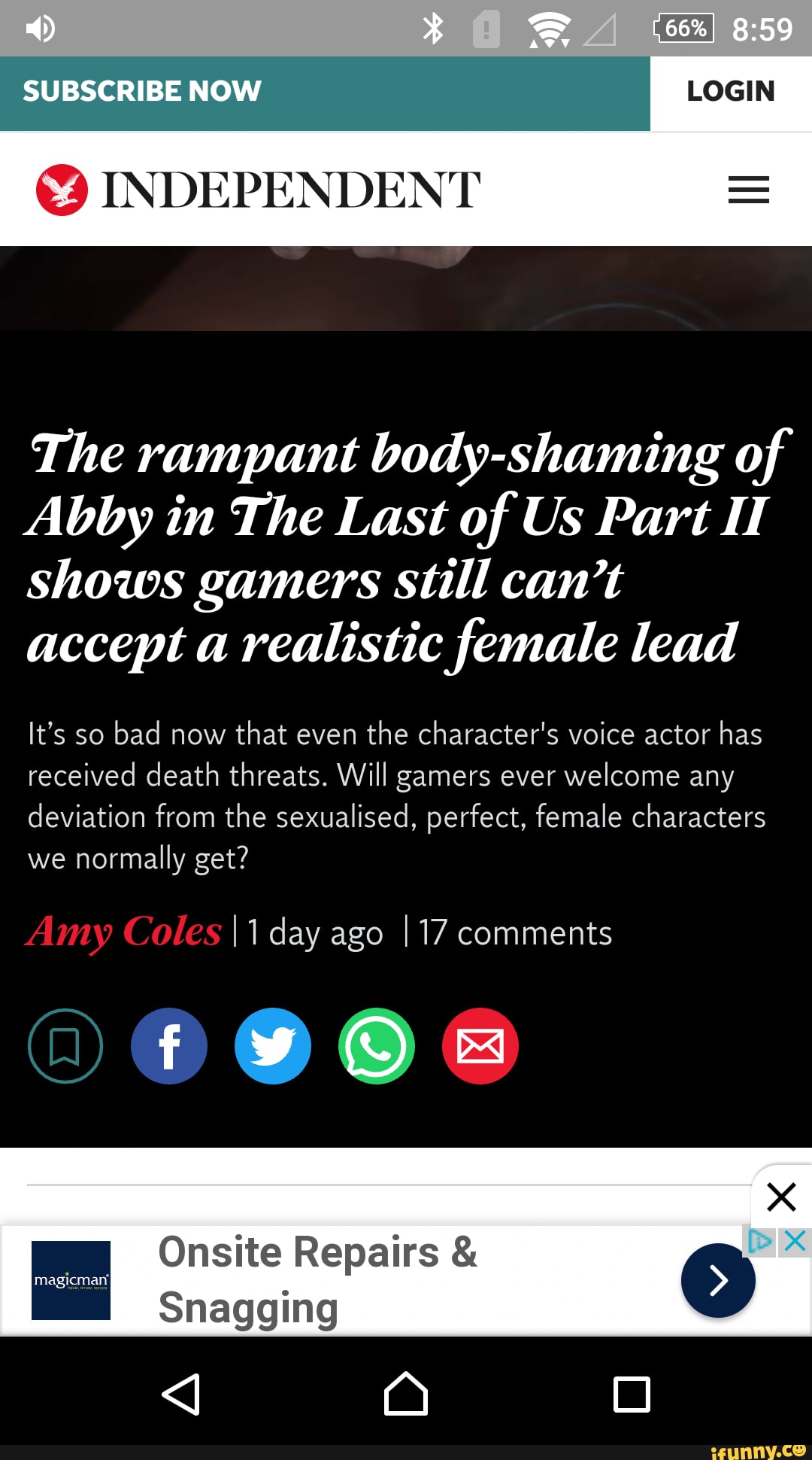 The rampant body-shaming of Abby in The Last of Us Part II shows gamers  still can't accept a realistic female lead, The Independent