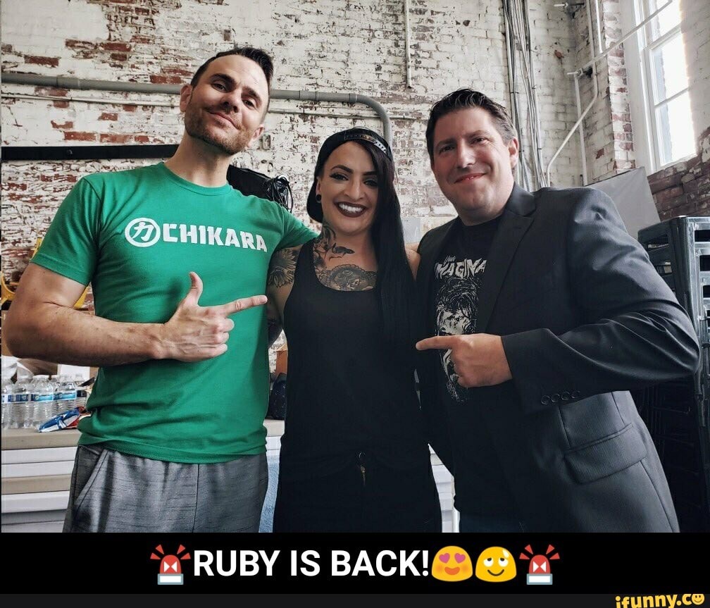Ruby Is Back π¨RUBY IS BACK!πππ¨ - iFunny