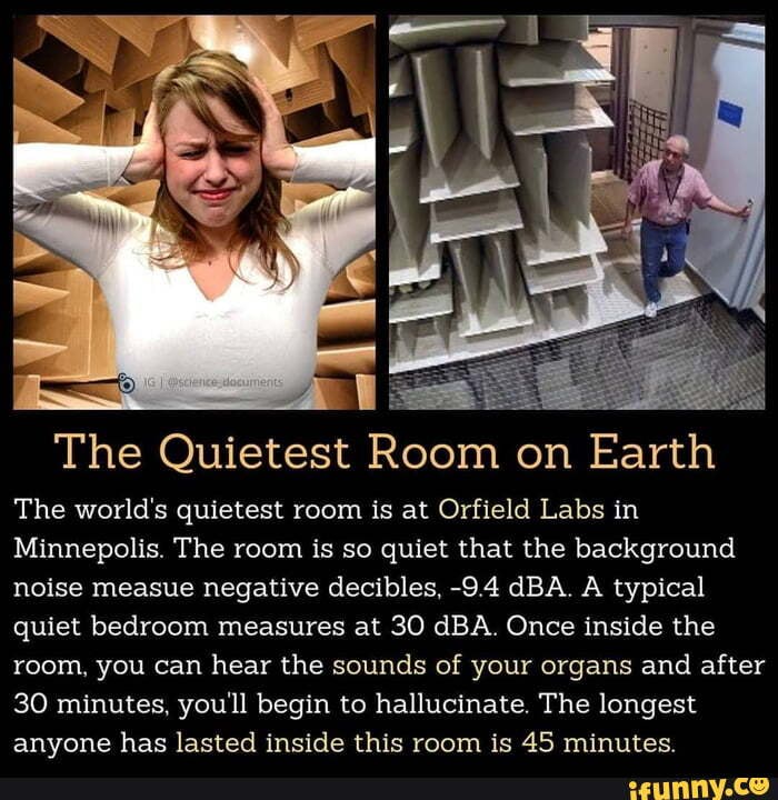 The Quietest Room On Earth The World's Quietest Room Is At Orfield Labs ...