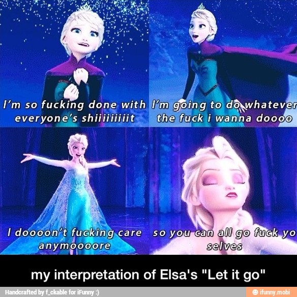 my interpretation of Elsa's "Let it go" - my interpretation of Elsa's "Let it go"