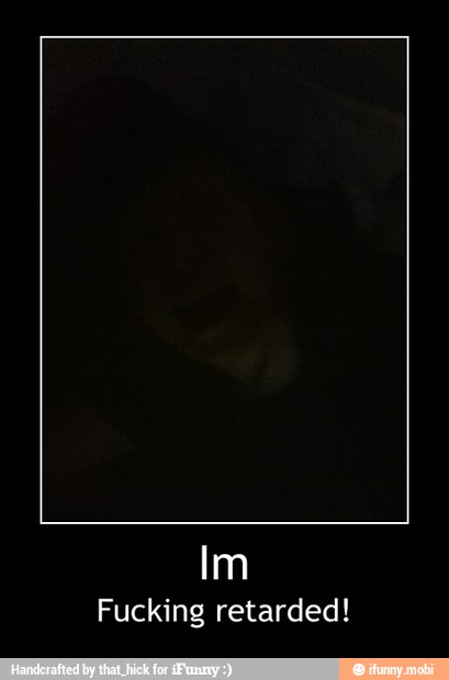 Fucking retarded! - Im
Fucking retarded!