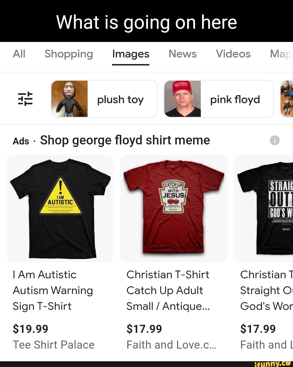 george floyd shirt meme