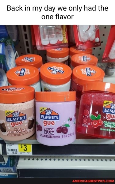 Back in my day we only had the one flavor