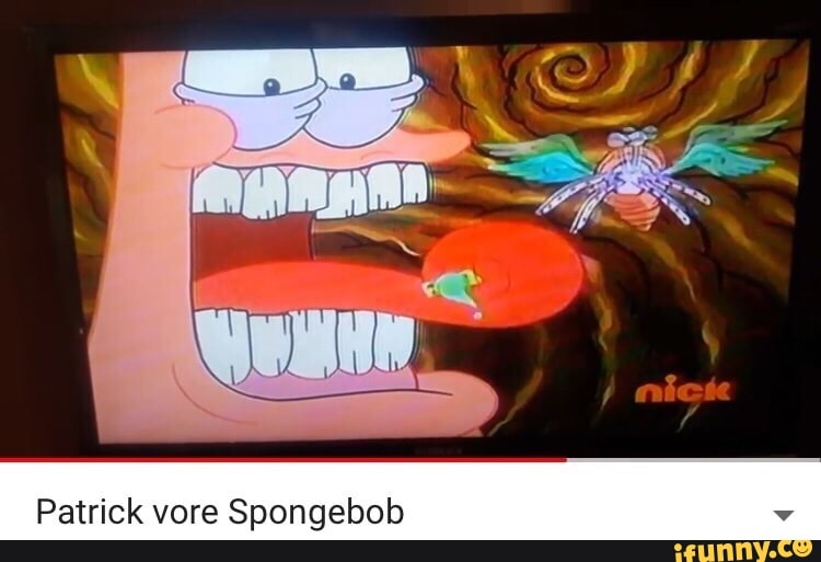 Patrick vore Spongebob v.