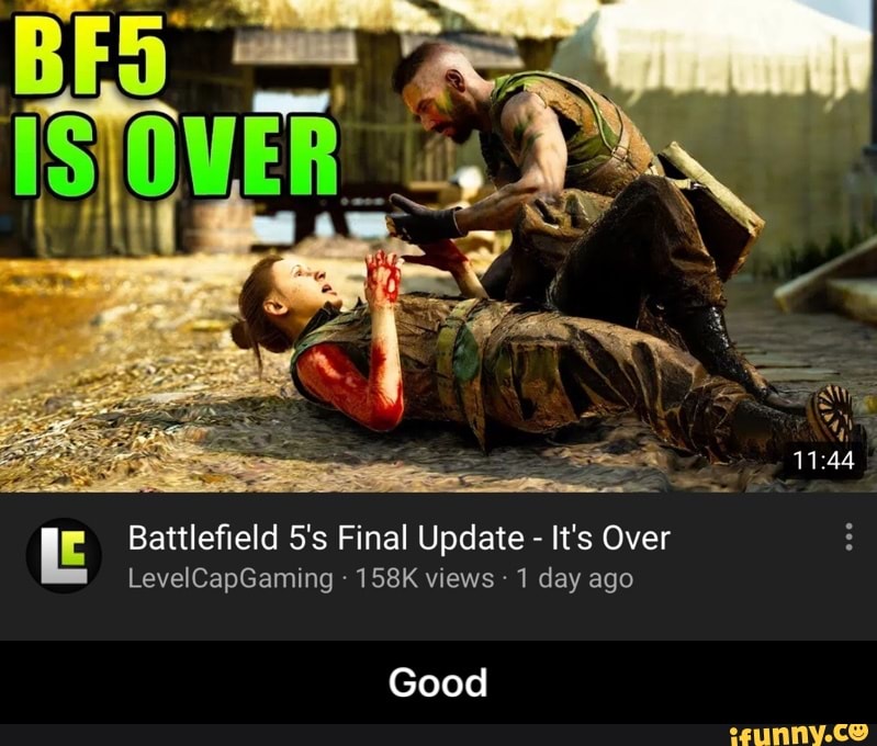 pr Battlefield 5's Final Update It's Over - Good