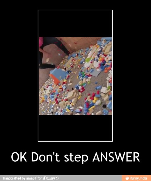 OK Don't step ANSWER - OK Don't step ANSWER