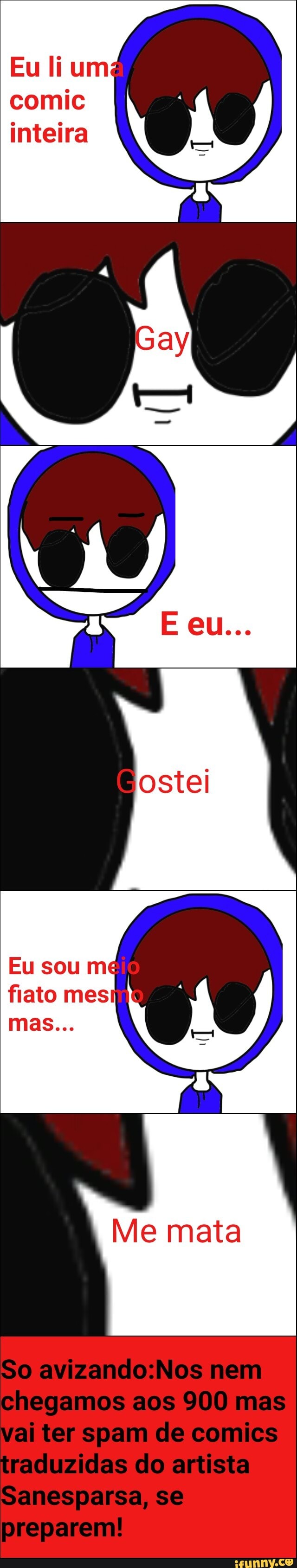 Eu li um
comic
inteira