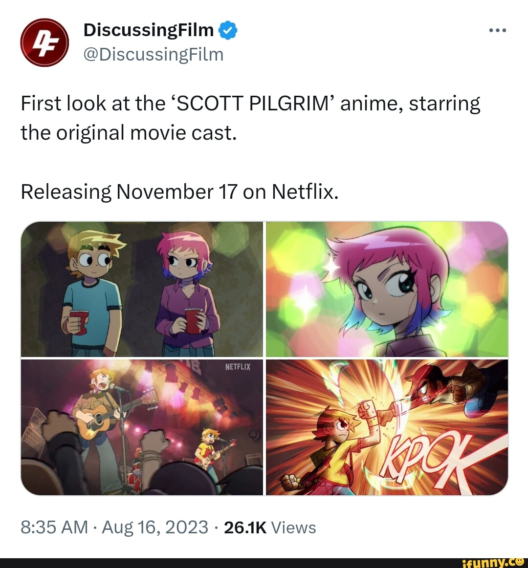 Scott Pilgrim Anime In The Works At Netflix  Game Informer