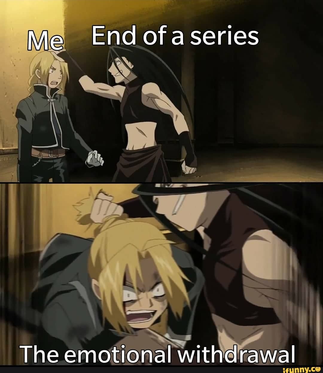 Me "End series