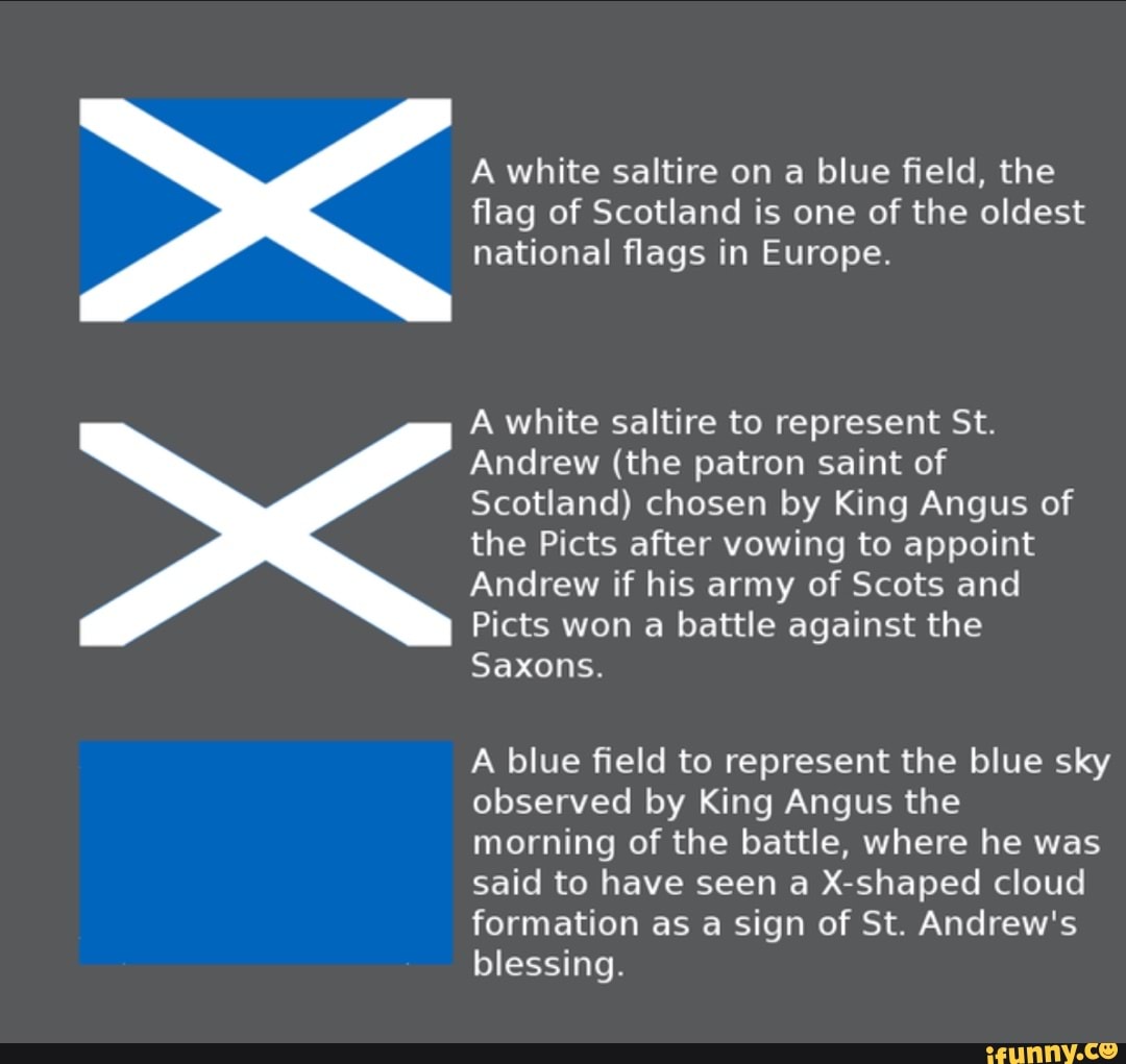 white saltire