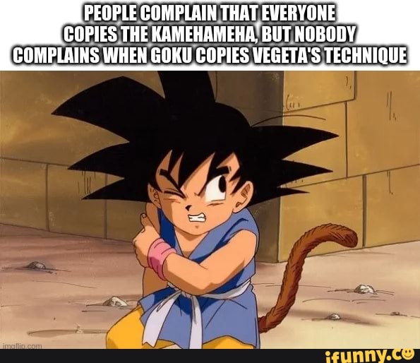 PEOPLE COMPLAIN THAT EVERYONE COPIES THE KAMEHAMEHA, BUT NOBODY ...